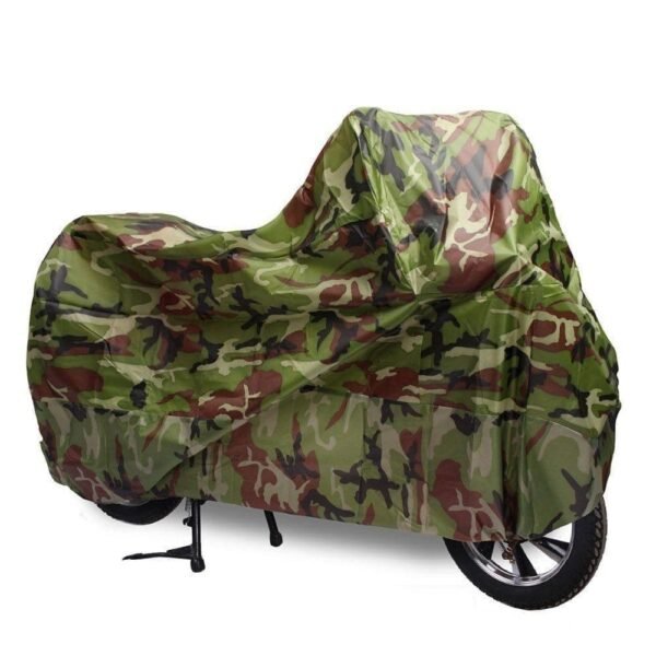 Camouflage Color Waterproof Motorcycle Rain Cover